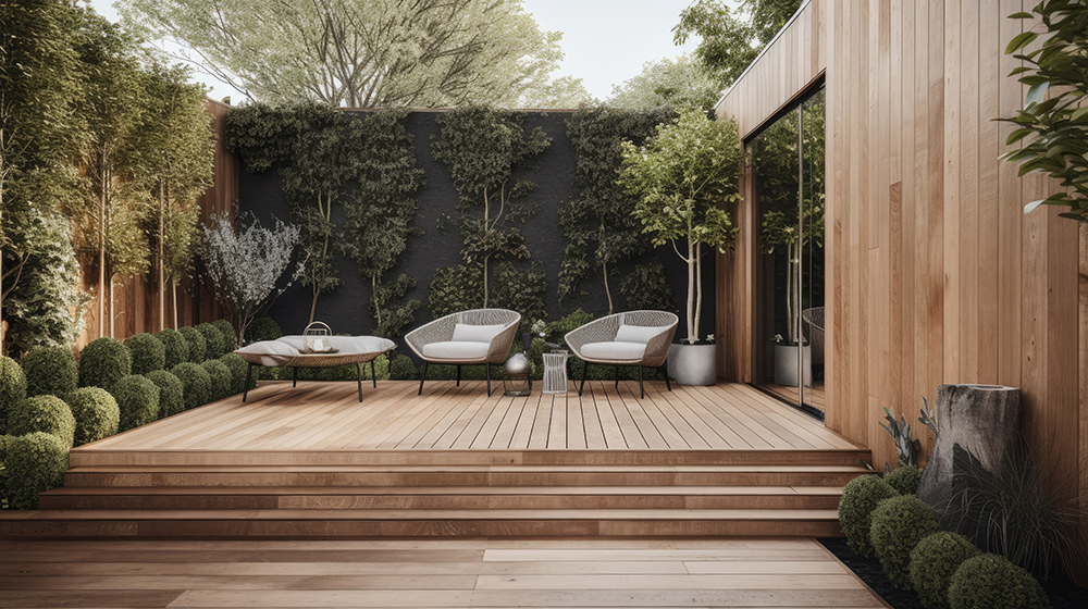 Outdoor space to give inspiration
